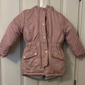 Tahari Kids Blush Jacket with Gold Buttons